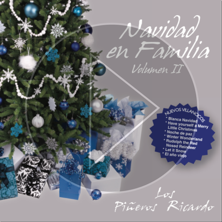 Portada del CD Navidad en Familia Volumen II